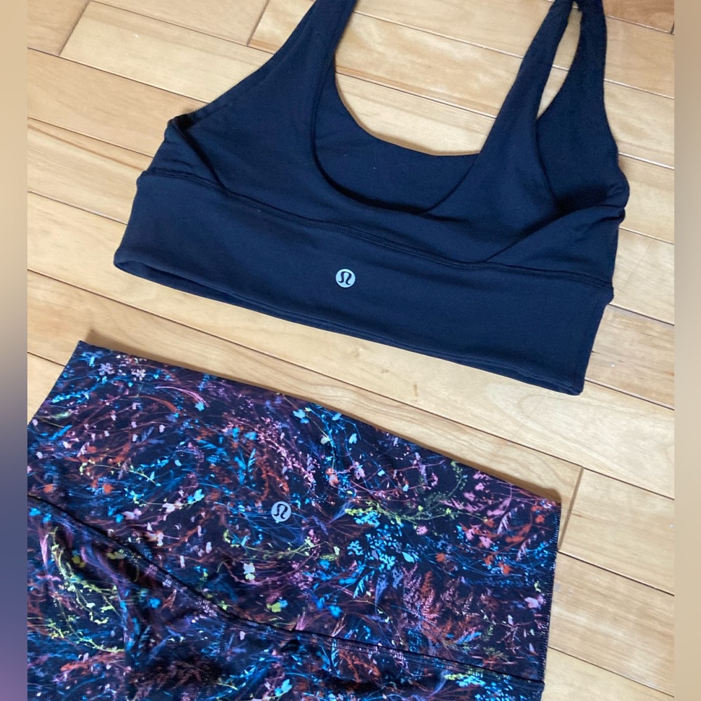 lululemon align set size 8 bra size 10 leggings